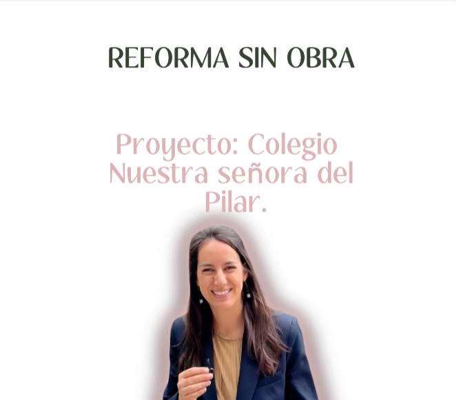 Reforma sin obra colegio.