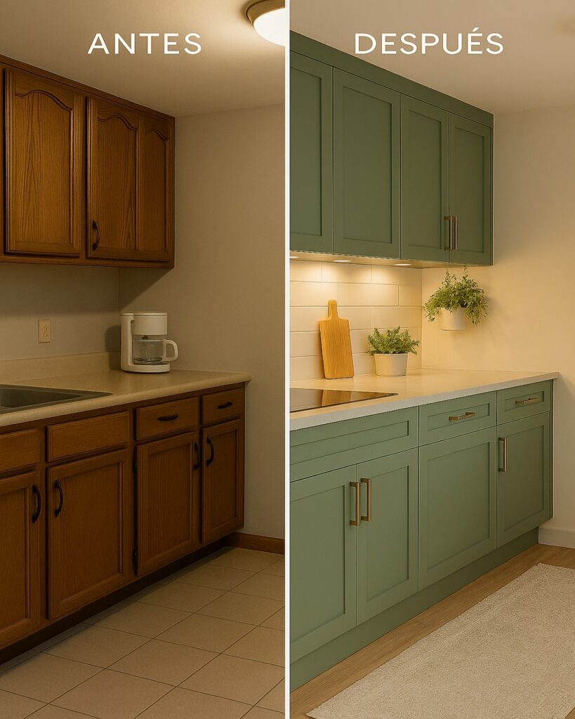 Tips renovar tu cocina sin obras.