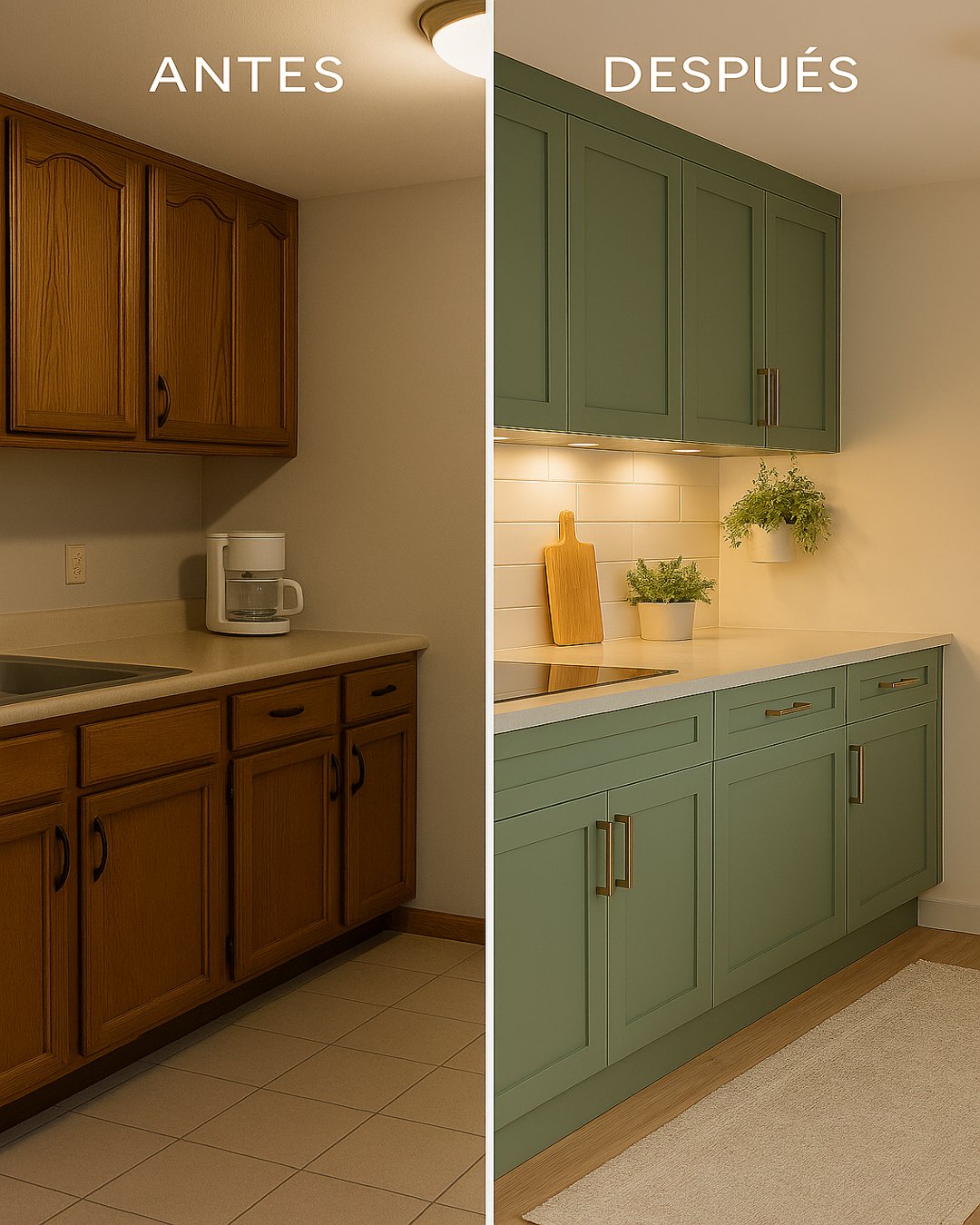 Tips renovar tu cocina sin obras.